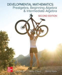 Developmental Mathematics: Prealgebra, Beginning Algebra, & Intermediate Algebra 2nd Edition Julie Miller - eBook PDF