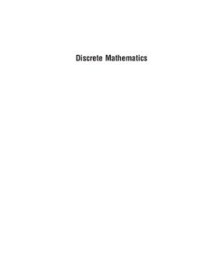 Discrete Mathematics 2018 - eBook PDF