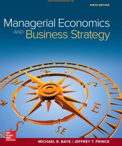 Managerial Economics & Business Strategy 9th edition (Mcgraw-hill Series Economics) - eBook PDF