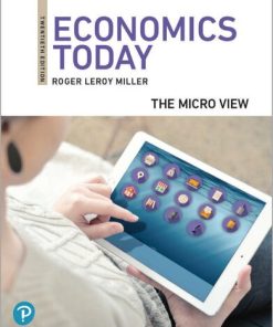 Economics Today: The Micro View 20th Edition Roger Leroy Miller - eBook PDF