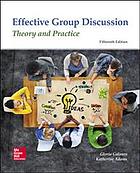 Effective group discussion : theory and practice - eBook PDF