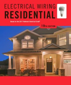 Electrical Wiring Residential 19th Edition Ray C. Mullin - eBook PDF