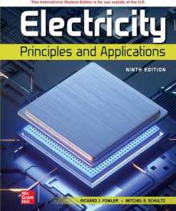 Electricity. Principles and Applications 9th Edition Richar J. Fowler - eBook PDF