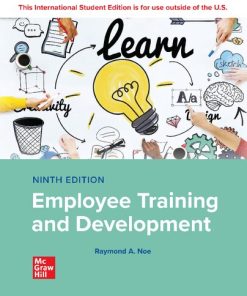 Employee Training and Development 9th Edition Raymond Andrew Noe - eBook PDF
