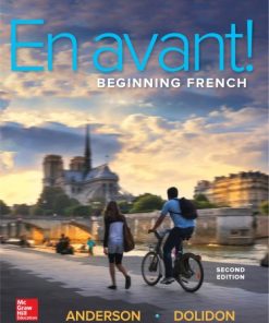 En avant!: beginning French Second Edition Anderson - eBook PDF
