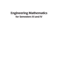 Engineering Mathematics for Semesters III and IV - eBook PDF