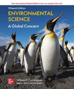 Environmental Science: A Global Concern 15th Edition William Cunningham - eBook PDF