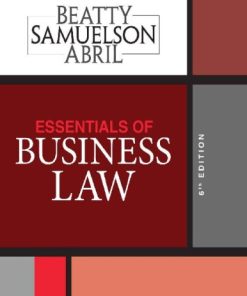 Essentials of Business Law 6th Edition - eBook PDF