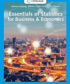 Essentials of Statistics for Business & Economics 9th Edition David R. Anderson - eBook PDF