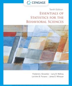 Essentials of Statistics for the Behavioral Sciences 10th Edition Edition Frederick J. Gravetter - eBook PDF