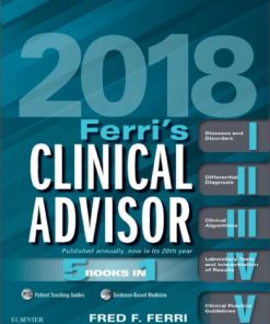 Ferri’s Clinical Advisor 2018 20th Edition Fred F. Ferri - eBook PDF
