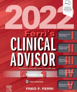 Ferri's Clinical Advisor 2022 1st Edition Fred F. Ferri - eBook PDF