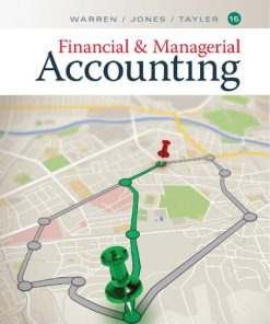 Financial and Managerial Accounting, 15th Edition Carl S. Warren - eBook PDF