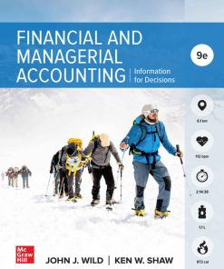 Financial and Managerial Accounting 9th Edition John J. Wild - eBook PDF