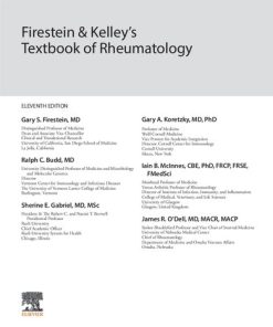 Firestein & Kelley's Textbook of Rheumatology 11th Edition Gary S. Firestein - eBook PDF