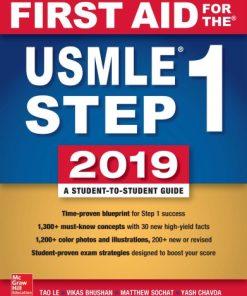 First Aid for the USMLE Step 1 2019, Twenty-Ninth Edition Tao Le - eBook PDF