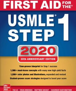 First Aid For the USMLE Step 1 2020, Thirtieth Edition 30th Edition Tao Le - eBook PDF