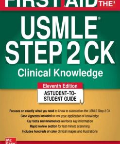 First Aid for the USMLE Step 2 CK 11th Edition Tao Le - eBook PDF