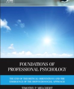 Foundations of Professional Psychology 1st Edition - eBook PDF