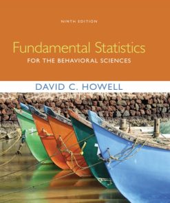 Fundamental statistics for the behavioral sciences, 9th Ed 9th Edition David C. Howell - eBook PDF
