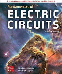Fundamentals of Electric Circuits (International Student Edition) Charles K. Alexander - eBook PDF