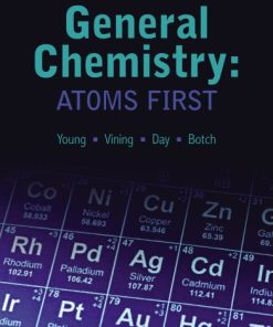 General Chemistry: Atoms First 1st Edition - eBook PDF