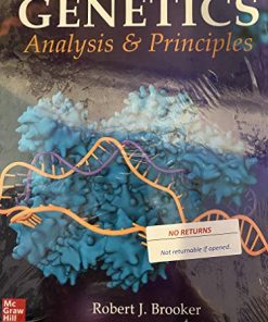 Genetics: Analysis and Principles, 7th Edition Brooker - eBook PDF