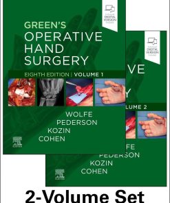 Green's Operative Hand Surgery: 2-Volume Set 8th Edition Scott W. Wolfe Md - eBook PDF