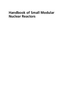 Handbook of small modular nuclear reactors 2nd Edition Mario D. Carelli (Editor) - eBook PDF
