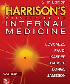 Harrison's Principles of Internal Medicine, Twenty-First Edition (Vol.1 & Vol.2) Joseph Loscalzo - eBook PDF