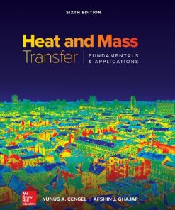 Heat and mass transfer : fundamentals and applications 6th Edition Yunus A Çengel - eBook PDF