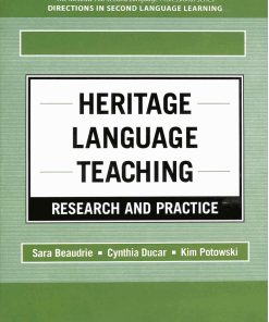 Heritage Language Teaching: Research and Practice 1st Edition - eBook PDF