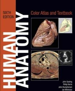 Human Anatomy: Color Atlas and Textbook 6th Edition John A. Gosling - eBook PDF