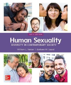Human Sexuality: Diversity in a Contemporary Society 10th Edition Yarber - eBook PDF