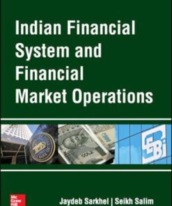 Indian Financial System and Financial Market Operations 1st Edition - eBook PDF