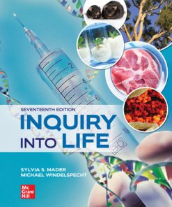 Inquiry into Life 17th Edition Sylvia Mader - eBook PDF