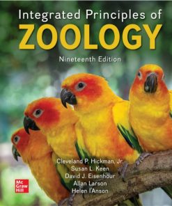 Integrated Principles of Zoology 19th Edition Cleveland P. Hickman (Jr.) - eBook PDF
