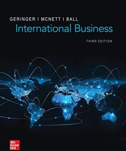 International Business 3rd Edition Geringer - eBook PDF