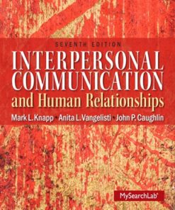 Interpersonal Communication & Human Relationships - eBook PDF