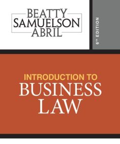 Introduction to Business Law 6th Edition Jeffrey F. Beatty - eBook PDF
