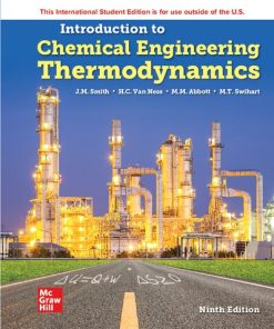 Introduction to Chemical Engineering Thermodynamics 9th Edition - eBook PDF