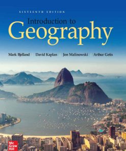 Introduction to Geography, 16e (ePub convert) 16th Edition Mark Bjelland - eBook PDF