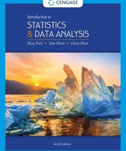 Introduction to Statistics and Data Analysis 6th Edition Roxy Peck - eBook PDF