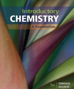 Introductory Chemistry: A Foundation 9th Edition Steven S. Zumdahl - eBook PDF