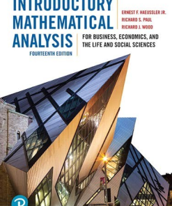 Introductory Mathematical Analysis for Business, Economics, and the Life and Social Sciences 14th edition - eBook PDF