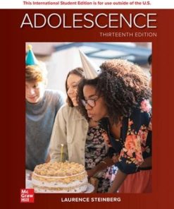 ISE Adolescence, 13th Edition Steinberg - eBook PDF