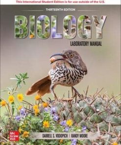 ISE Biology Laboratory Manual (Thirteenth Edition) Darrell S. Vodopich - eBook PDF