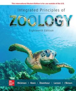 ISE Integrated Principles of Zoology 18th Edition Cleveland Hickman & Susan Keen & David Eisenhour & Allan Larson & Helen I'Anson - eBook PDF