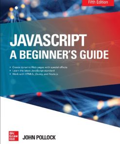 JavaScript: A Beginner's Guide, Fifth Edition Pollock - eBook PDF