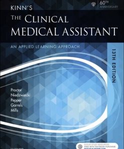 Kinn's The Clinical Medical Assistant: An Applied Learning Approach 13th Edition Deborah B. Proctor - eBook PDF